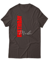 T-Shirt Αντρικό - Birthday Mode - Color Thumbnail Καφέ