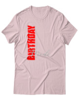 T-Shirt Αντρικό - Birthday Mode - Color Thumbnail Απαλό Ροζ