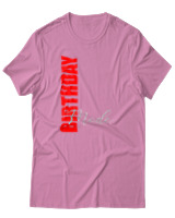 T-Shirt Αντρικό - Birthday Mode - Color Thumbnail Ροζ