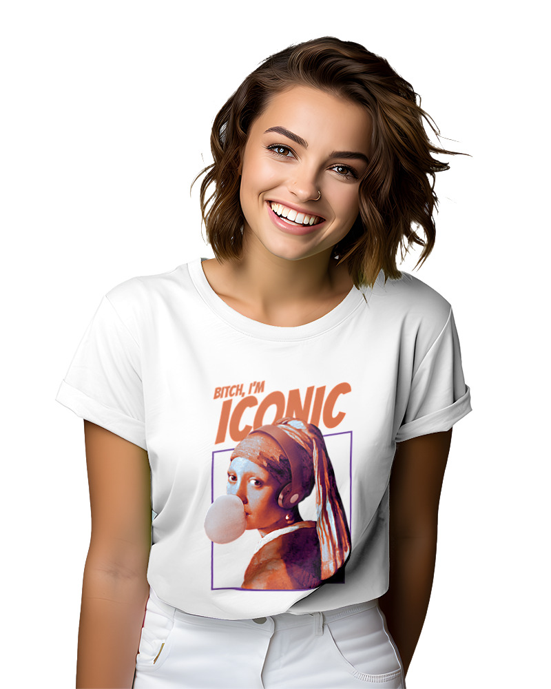 T-Shirt Classic - Bitch I Am Iconic - Image 1