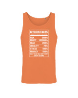 Αμάνικο Μπλουζάκι Αντρικό - Bitcoin Facts - Color Thumbnail Peach