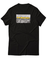 T-Shirt Αντρικό - Bitcoin Hang Out - Color Thumbnail Μαύρο