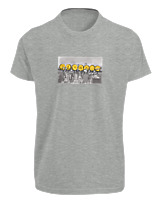 T-Shirt Fit Αντρικό - Bitcoin Hang Out - Color Thumbnail Γκρι Μελανζέ
