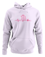 Φούτερ με κουκούλα Αντρικό - Bitcoin Heartbeat - Color Thumbnail Lilac