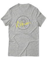 T-Shirt Αντρικό - Bitcoin Money Gold - Color Thumbnail Γκρι Μελανζέ