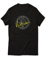 T-Shirt Αντρικό - Bitcoin Money Gold - Color Thumbnail Μαύρο