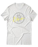 T-Shirt Αντρικό - Bitcoin Money Gold - Color Thumbnail Άσπρο