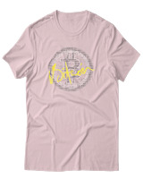 T-Shirt Αντρικό - Bitcoin Money Gold - Color Thumbnail Απαλό Ροζ