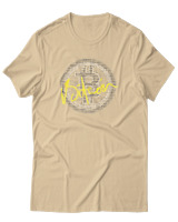 T-Shirt Αντρικό - Bitcoin Money Gold - Color Thumbnail Μπεζ