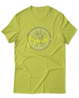 T-Shirt  Γυναικείο - Bitcoin Money Gold - Color Thumbnail Λαχανί