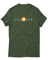 T-Shirt Αντρικό - Bitcoin Sign - Color Thumbnail Κυπαρισσί