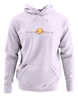 Φούτερ με κουκούλα Αντρικό - Bitcoin Sign - Color Thumbnail Lilac