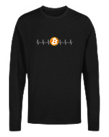 Μακρυμάνικο Μακό Αντρικό - Bitcoin Sign - Color Thumbnail Μαύρο