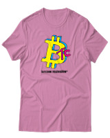 T-Shirt Αντρικό - Bitcoin TV - Color Thumbnail Ροζ