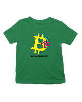 T-Shirt  Παιδικό - Bitcoin TV - Color Thumbnail Πράσινο