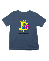 T-Shirt  Παιδικό - Bitcoin TV - Color Thumbnail Σκούρο Μπλε