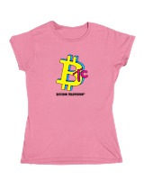 Κοριτσίστικο Κοντομανικο Παιδικό - Bitcoin TV - Color Thumbnail Ροζ