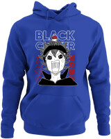 Φούτερ με κουκούλα - Black Clover - Color Thumbnail Μπλε Ρουά
