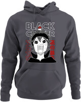 Φούτερ με κουκούλα - Black Clover - Color Thumbnail Ανθρακί