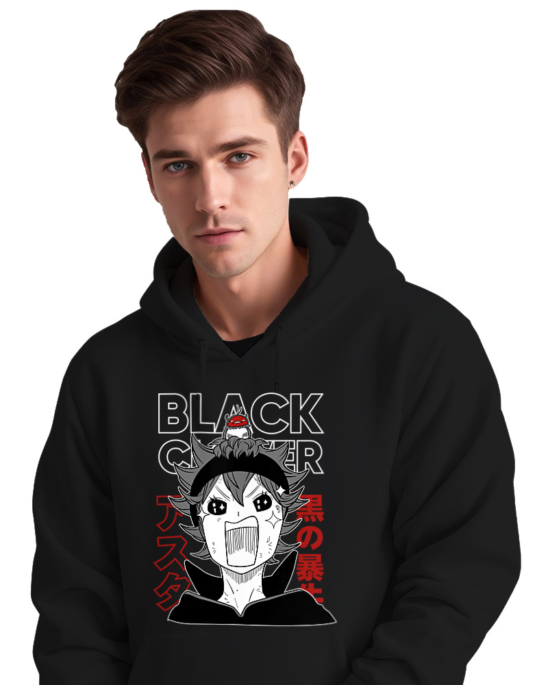 Φούτερ με κουκούλα - Black Clover - Image 2