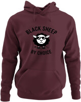 Φούτερ με κουκούλα - Black Sheep By Choice - Color Thumbnail Marron