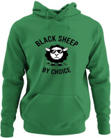 Φούτερ με κουκούλα - Black Sheep By Choice - Color Thumbnail Kelly Green