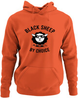 Φούτερ με κουκούλα - Black Sheep By Choice - Color Thumbnail Πορτοκαλί