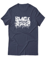 T-Shirt Αντρικό - Black Sheep Of The Family - Color Thumbnail Μπλε Γκρι