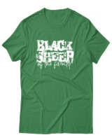 T-Shirt Αντρικό - Black Sheep Of The Family - Color Thumbnail Πράσινο
