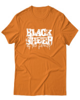 T-Shirt Αντρικό - Black Sheep Of The Family - Color Thumbnail Πορτοκαλί