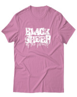 T-Shirt Αντρικό - Black Sheep Of The Family - Color Thumbnail Ροζ
