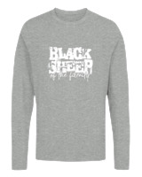 Μακρυμάνικο Μακό Αντρικό - Black Sheep Of The Family - Color Thumbnail Γκρι Μελανζέ