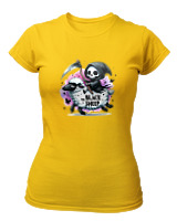 T-Shirt Στενή Γραμμή Γυναικείο - Blacksheep Reaper - Color Thumbnail Χρυσό Κίτρινο