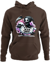 Φούτερ με κουκούλα - Blacksheep Reaper - Color Thumbnail Καφέ