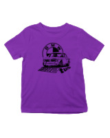 T-Shirt  Παιδικό - Bmw 2002 Turbo - Color Thumbnail Σκούρο Μωβ