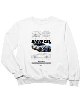 Φούτερ χωρίς κουκούλα - Bmw CSL - Color Thumbnail 'Ασπρο
