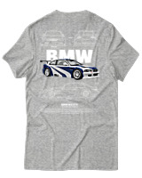 T-Shirt Αντρικό - Bmw M3 GTR - Color Thumbnail Γκρι Μελανζέ