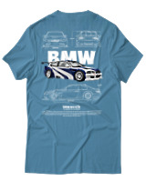 T-Shirt Αντρικό - Bmw M3 GTR - Color Thumbnail Τιρκουάζ