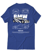 T-Shirt Αντρικό - Bmw M3 GTR - Color Thumbnail Μπλε Ρουά
