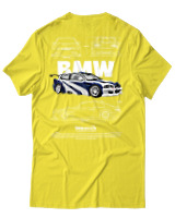 T-Shirt Αντρικό - Bmw M3 GTR - Color Thumbnail Κίτρινο
