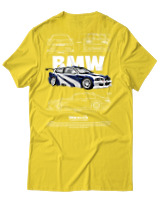 T-Shirt Αντρικό - Bmw M3 GTR - Color Thumbnail Χρυσό Κίτρινο