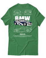 T-Shirt Αντρικό - Bmw M3 GTR - Color Thumbnail Πράσινο