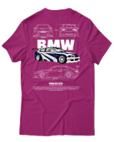 T-Shirt Αντρικό - Bmw M3 GTR - Color Thumbnail Φουξια