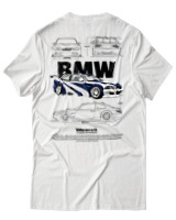 T-Shirt Αντρικό - Bmw M3 GTR - Color Thumbnail Άσπρο