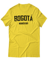 T-Shirt Αντρικό - Bogota Colombia - Color Thumbnail Χρυσό Κίτρινο