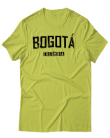 T-Shirt Αντρικό - Bogota Colombia - Color Thumbnail Λαχανί