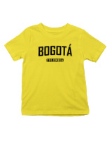 T-Shirt  Παιδικό - Bogota Colombia - Color Thumbnail Κίτρινο