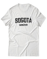 T-Shirt  Γυναικείο - Bogota Colombia - Color Thumbnail Άσπρο
