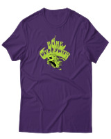 T-Shirt Αντρικό - Bone Collector - Color Thumbnail Σκούρο Μωβ