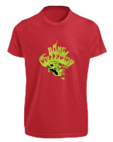 T-Shirt Fit Αντρικό - Bone Collector - Color Thumbnail Κόκκινο
